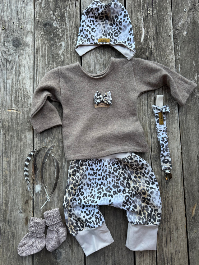 Mütze LEO beige