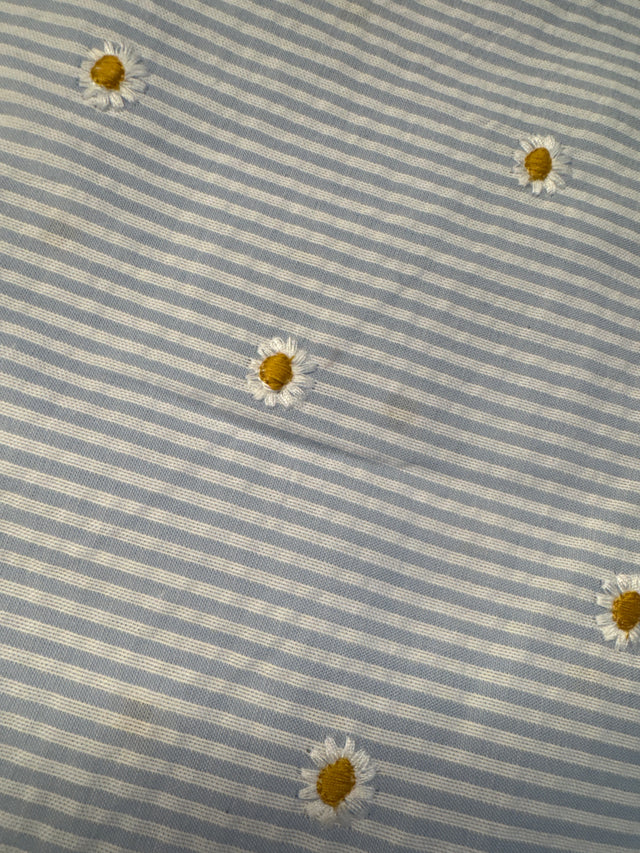 Dreieckstuch XL BAUMWOLLE Gänseblümchen