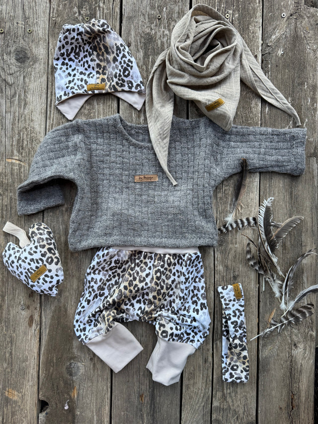 Mütze LEO beige