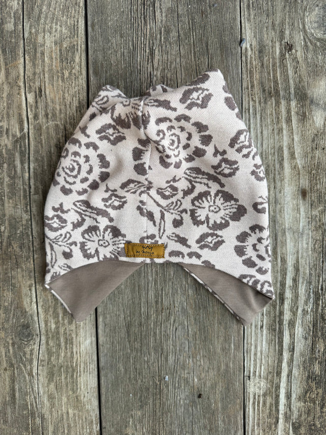 Mütze BEIGE Floral