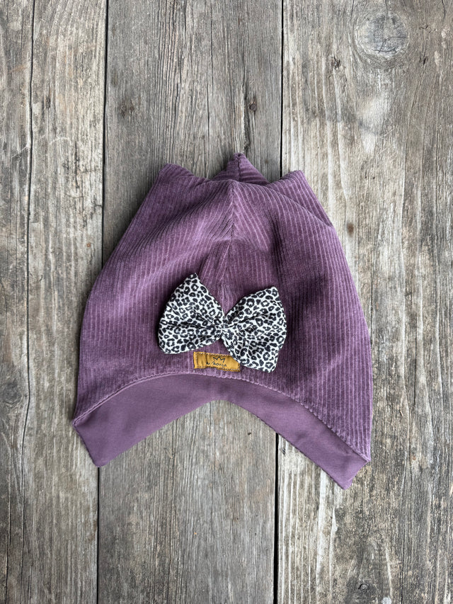 Mütze SCHLEIFE Mauve