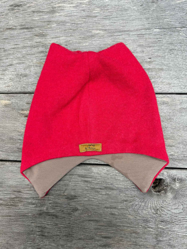Mütze MERINO rot