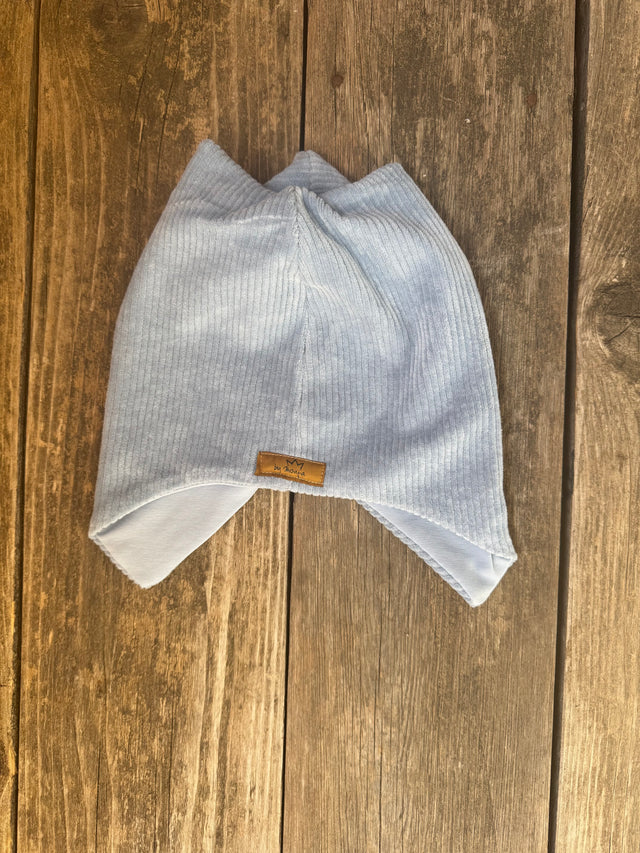 Mütze FEINCORD hellblau