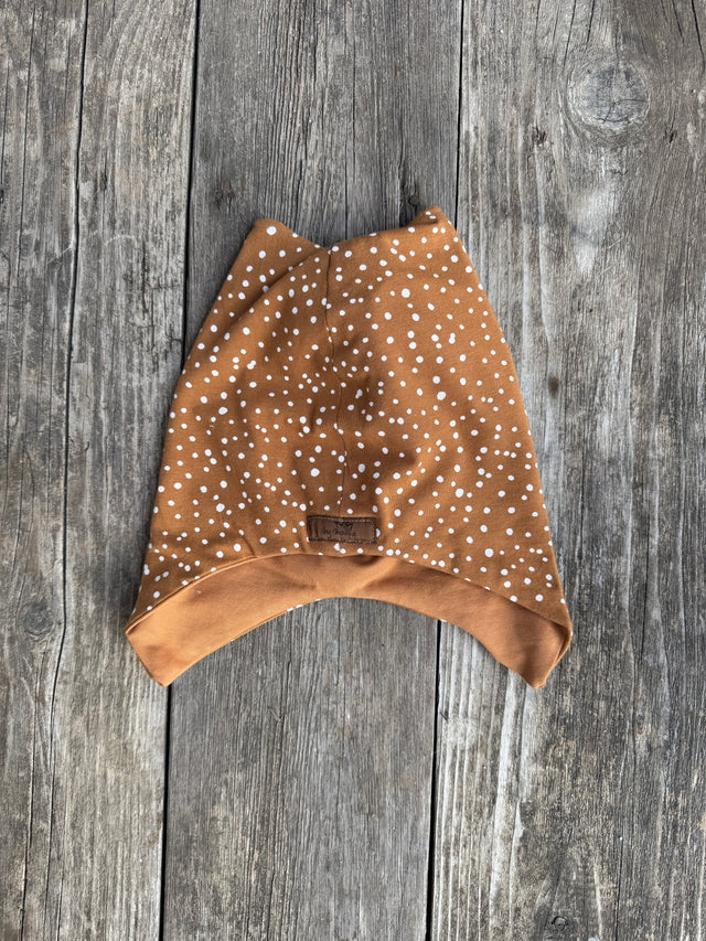 Mütze DOTS caramel