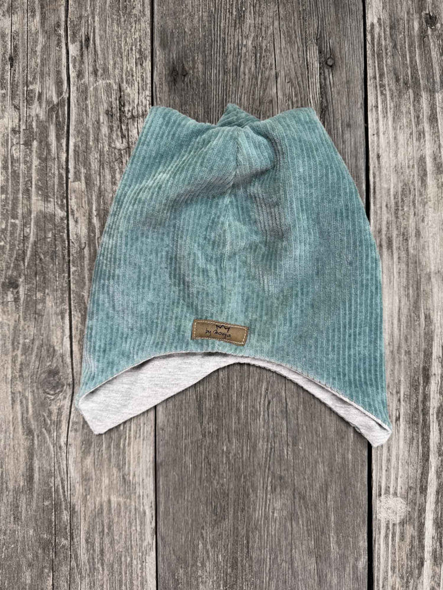 Mütze FEINCORD dusty green