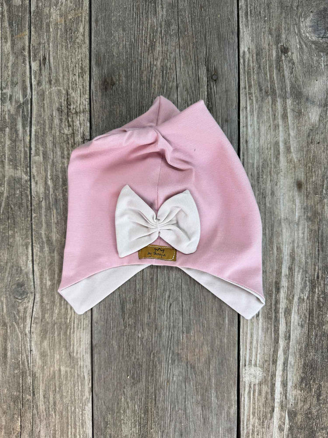 Mütze SCHLEIFE rosa