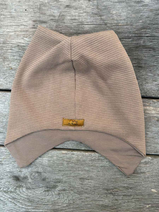 Mütze WAFFEL dunkelbeige