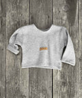 Pullover MERINO STRICK hellgrau