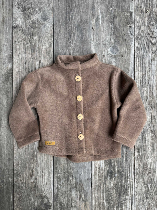 Jacke FLEECE braun