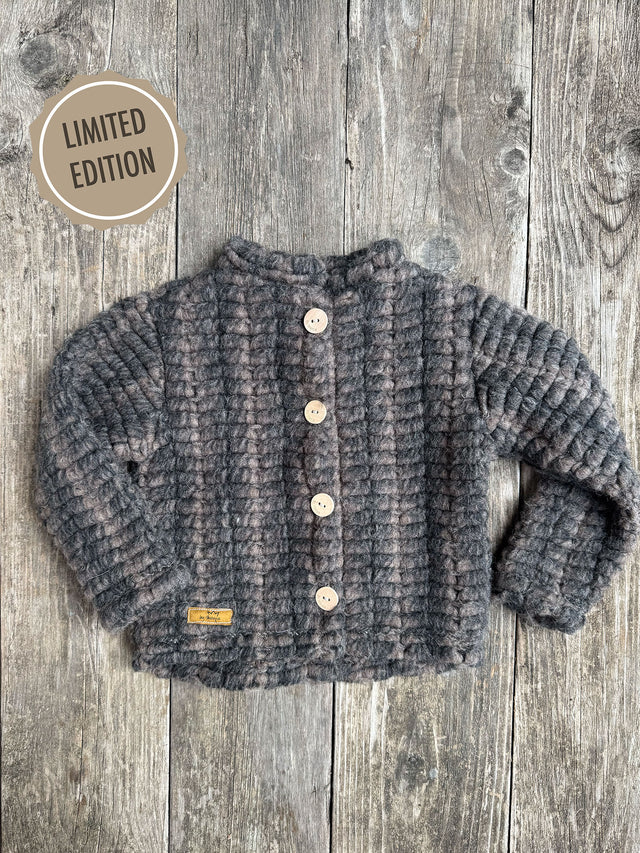 Jacke WOLLMIX braun